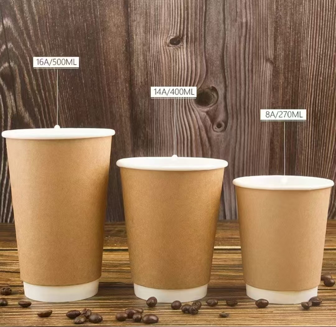 单层加厚纸杯 16OZ