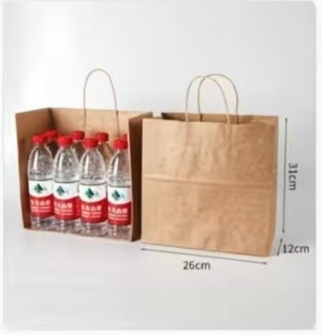 牛皮纸袋中号A（26cm x 12cm x 31cm）