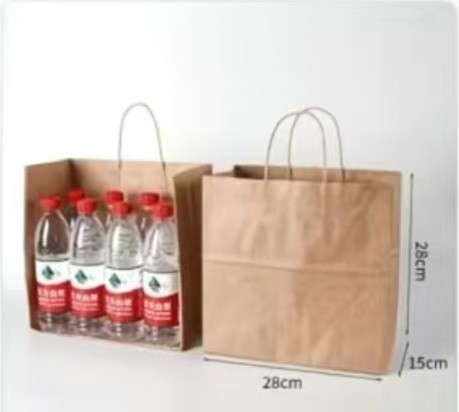 牛皮纸袋大号B（28cm x 15cm x 28cm）